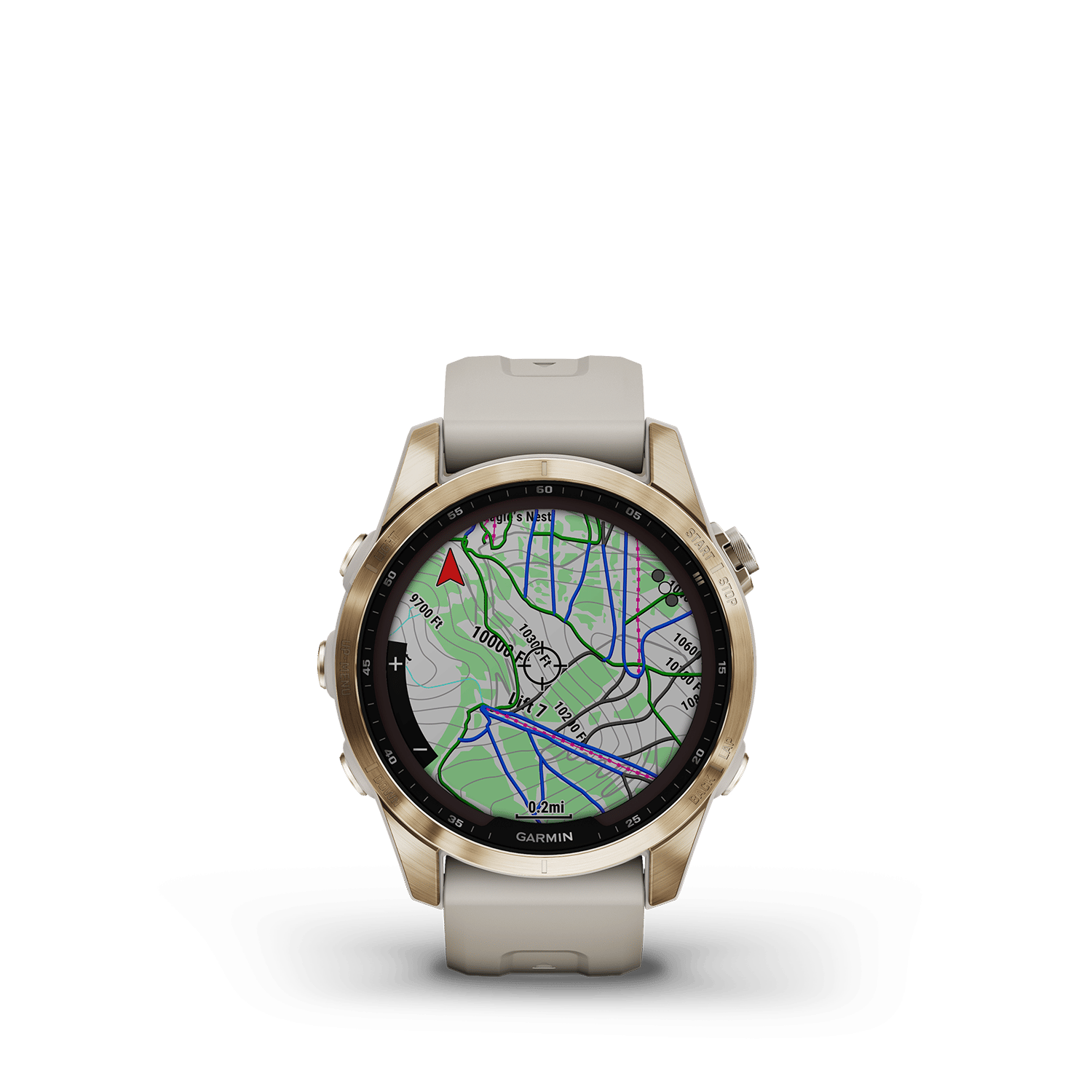 Garmin Fenix 7S Sapphire Solar - 010-02539-21 - Bilde 3