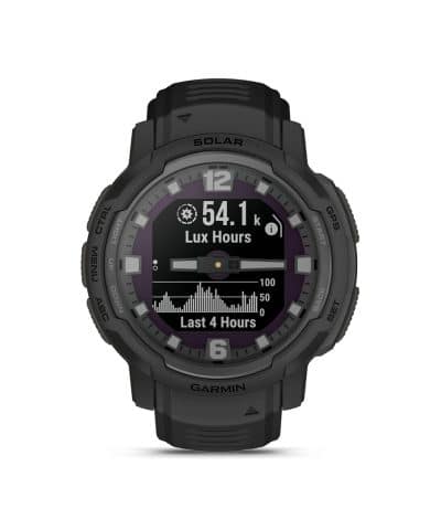 Garmin Instinct® Crossover Solar – Tactical Edition - Sort - Bilde 2