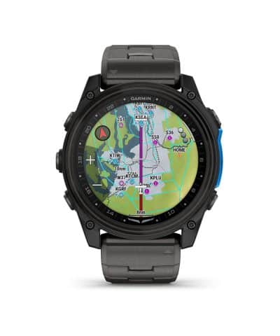 Garmin D2™ Mach 2 – 51 mm - Karbongrå DLC-titan med ventilert titanarmbånd - Bilde 4