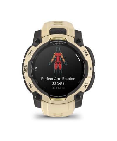 Garmin Instinct® 3 – 45 mm, AMOLED - Sitrinfarget med sitrinfarget rem - Bilde 4