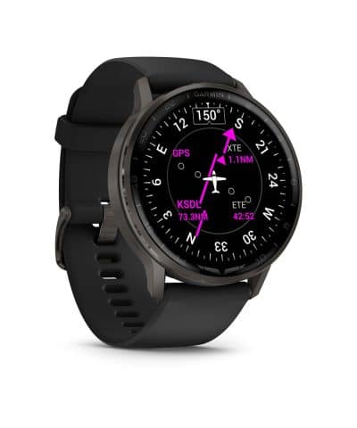 Garmin D2™ Air X15 - Skifergrå med sort silikonrem - Bilde 3