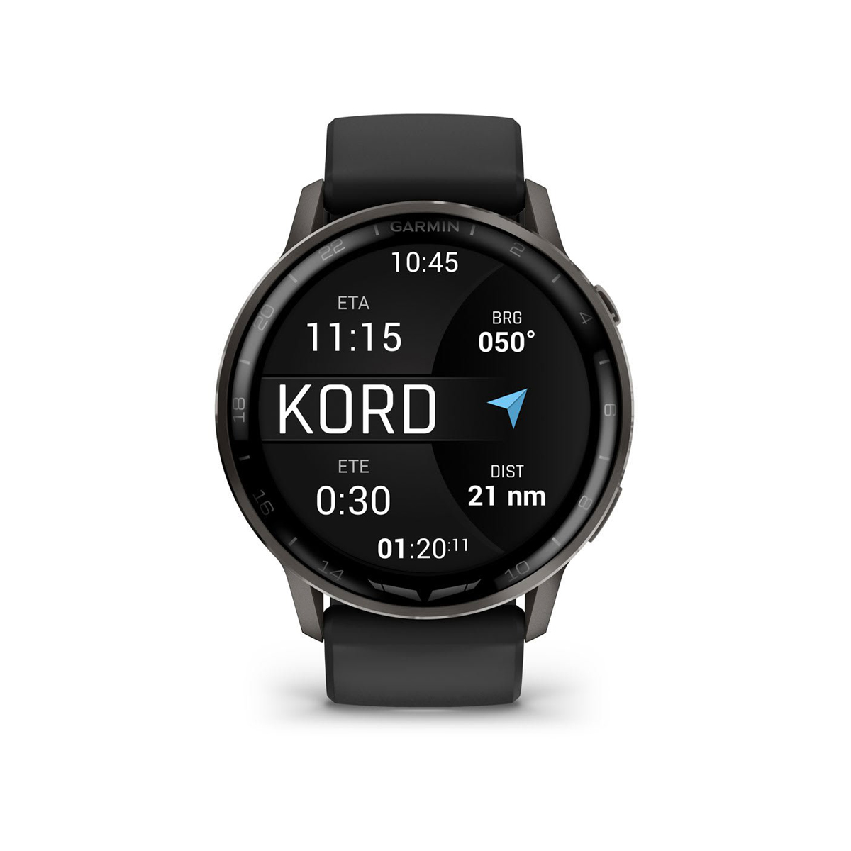 Garmin D2™ Air X15 - Skifergrå med sort silikonrem - Bilde 4
