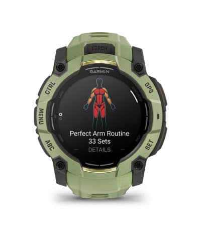 Garmin Instinct® 3 – 50 mm, AMOLED - Bregnegrønn med bregnegrønn rem - Bilde 4