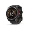 Garmin fēnix® 8 Pro – 51 mm, MicroLED - Sapphire, Karbongrå DLC-titan med sort/steingrå silikonrem