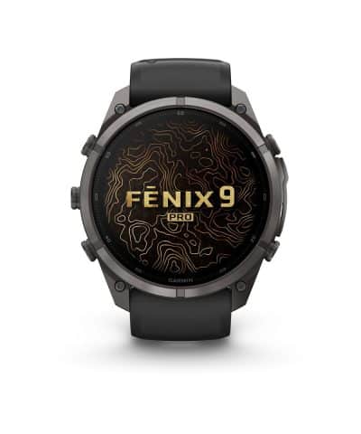 Garmin fēnix® 9 Pro – inReach®, 51mm - Karbongrå DLC-titan med sort/steingrå silikonrem - Bilde 2