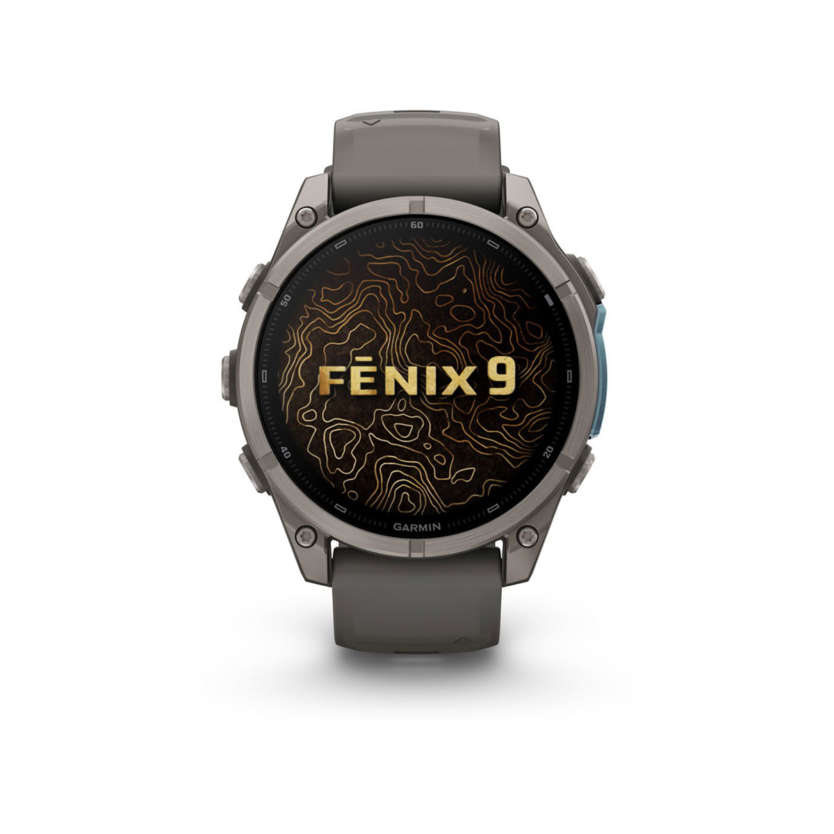 Garmin fēnix® 9 – 47mm - Titan med steingrå silikonrem - Bilde 2