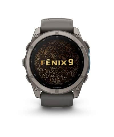 Garmin fēnix® 9 – 51mm - Titan med steingrå silikonrem - Bilde 2