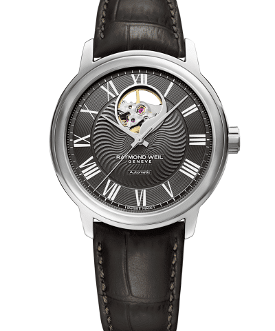 Raymond Weil RW Online Exclusive - Maestro Visible Balance Wheel Automatic Watch 39.5 mm - 2227-STC-00609