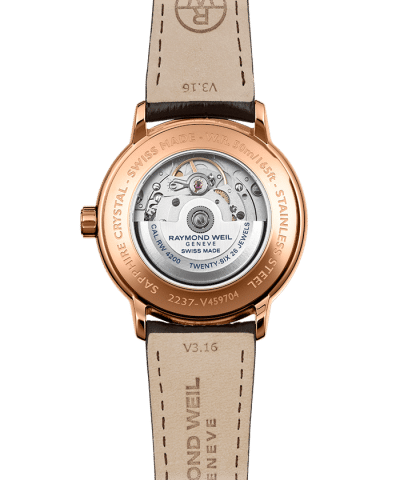 Alternative view of Raymond Weil Maestro Men's Rose Gold Automatic Date Watch 39.5 mm - 2237-PC5-60011