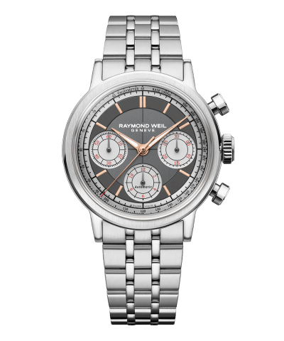 Raymond Weil Millesime Tri-Compax Chronograph - 7765-ST-60651