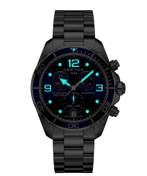 Alternative view of Certina DS Action Chronograph 43mm - C032.434.11.047.00