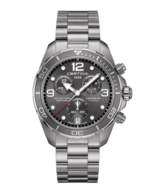 Certina DS Action Chronograph 43mm Titanium - C032.434.44.087.00