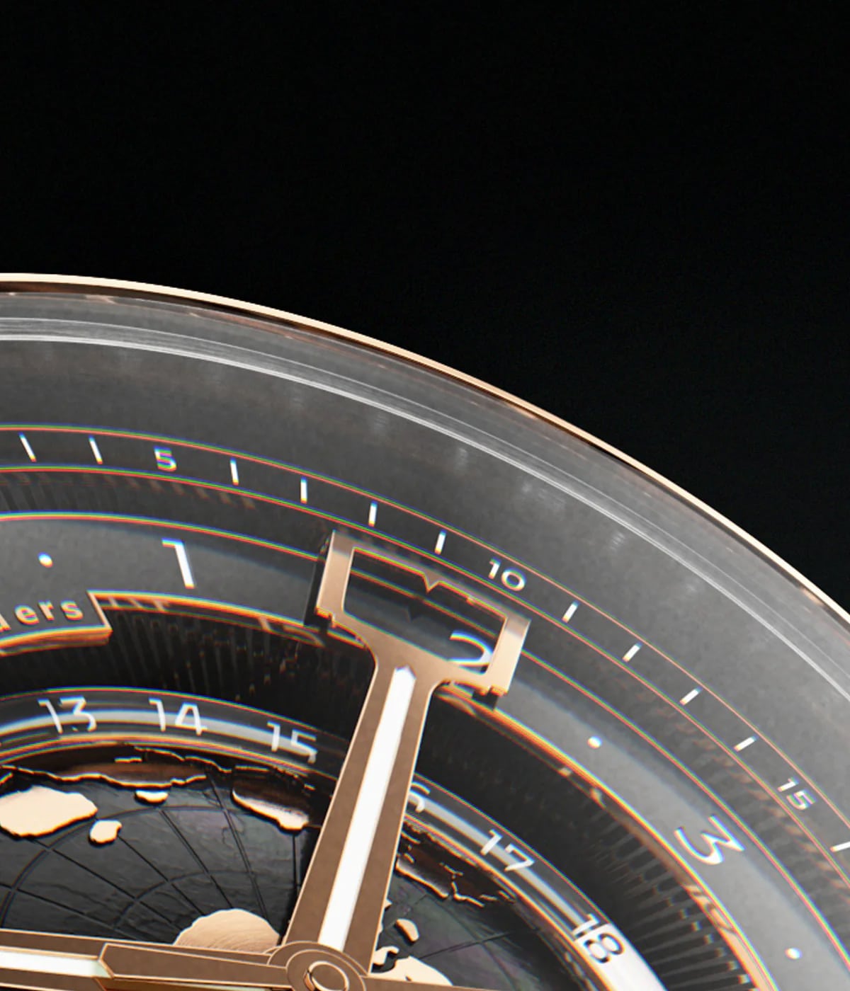 DeSanders Voyage GMT Black Pearl - Bilde 3