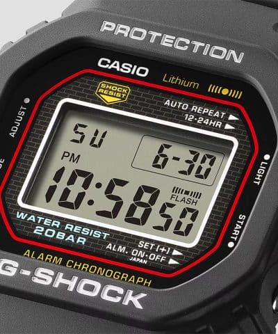 G-Shock 42mm - DW-5000R-1AER - Bilde 6