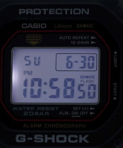 G-Shock 42mm - DW-5000R-1AER - Bilde 8