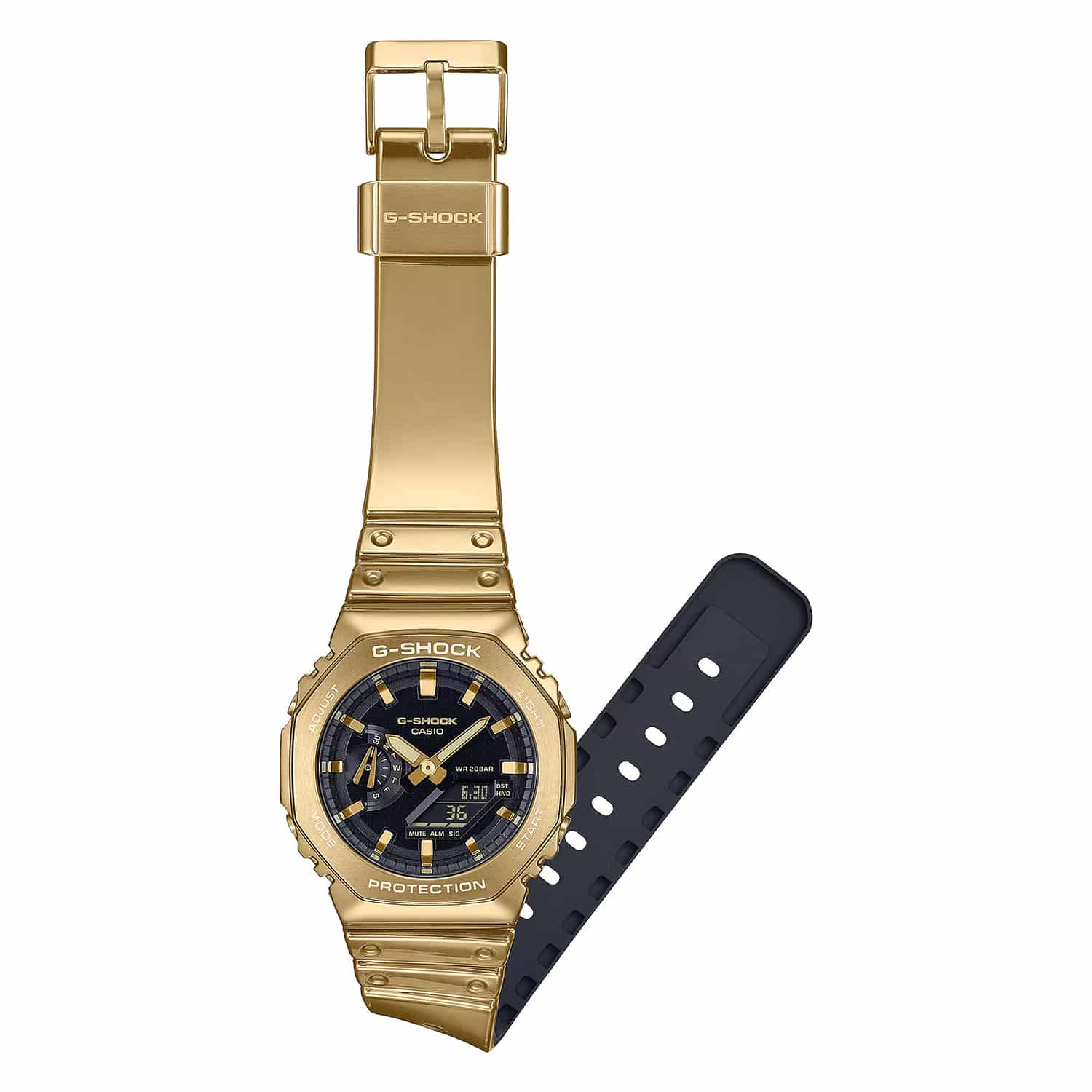 G-Shock Fine Metallic Series G-Steel 44mm - GM-2100YMG-9AER - Bilde 9
