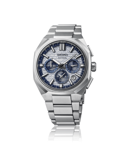 Alternative view of Seiko Astron GPS Solar Dual-Time Chronograph 43.4mm 145th Anniversary Limited Edition - HAB004J1