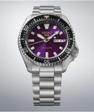 Seiko 5 Sports "SKX series" in Edo Purple 145th Anniversary Limited Edition 42mm - HDB003K1 - Bilde 4
