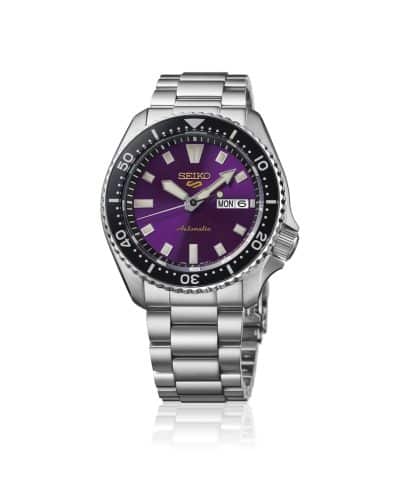 Seiko 5 Sports "SKX series" in Edo Purple 145th Anniversary Limited Edition 42mm - HDB003K1 - Bilde 5