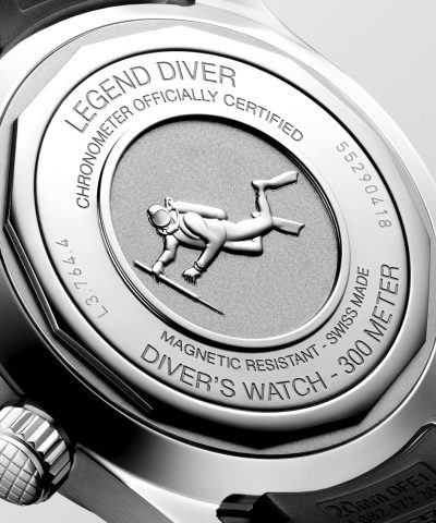 Longines Legend Diver 39mm - L3.764.4.50.9 - Bilde 3