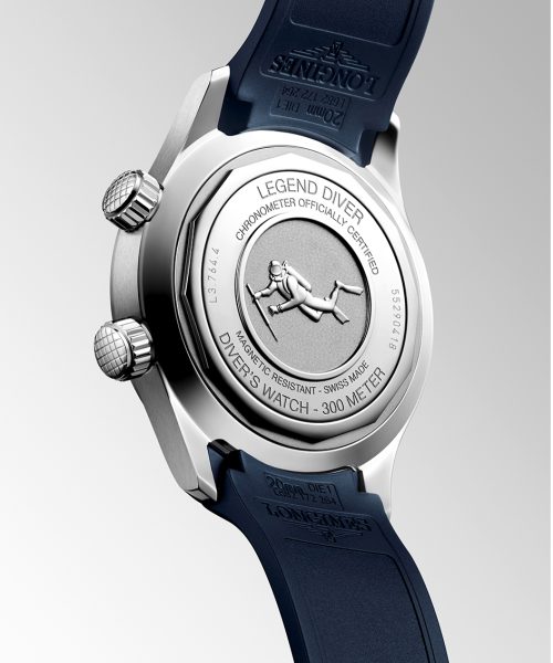 Alternative view of Longines Legend Diver 39mm - L3.764.4.90.9