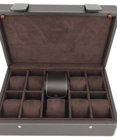Leanschi 10 slot box/brown