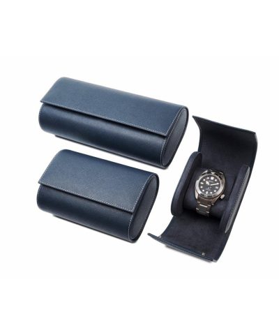 Leanschi 1 watch roll/blue leather - Bilde 3