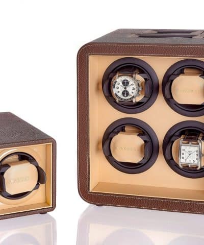 Leanschi Single watchwinder | Classic chocolate edition - Bilde 4