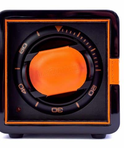 Leanschi Single watchwinder | Sport Edition Black & Orange - Bilde 2