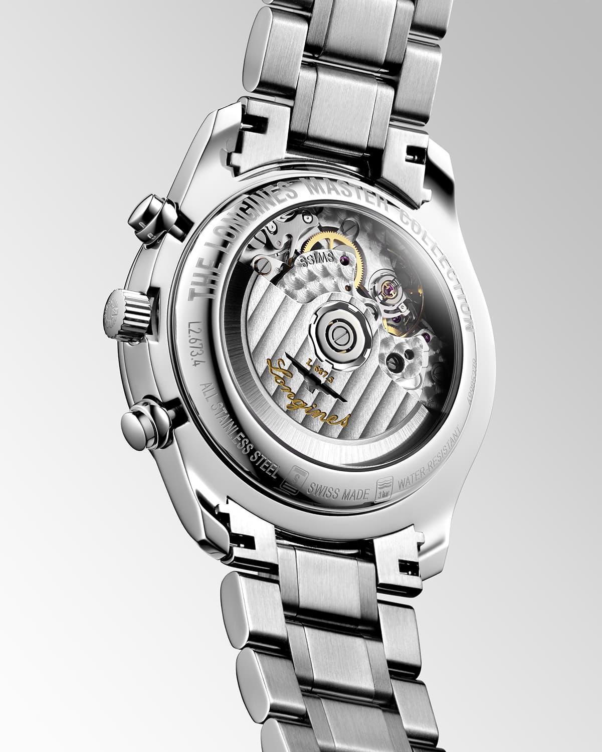 Longines Master Collection Chronograph Moon Phase 40mm - L2.673.4.71.6 - Bilde 3