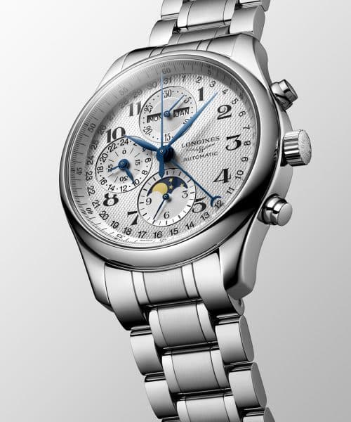 Alternative view of Longines Master Collection Day-Date Chronograph Moon Phase 42mm - L2.773.4.78.6