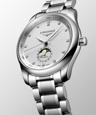Alternative view of Longines Master Collection Moon Phase 40mm - L2.909.4.77.6