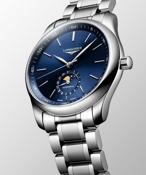 Alternative view of Longines Master Collection Moon Phase 40mm - L2.909.4.92.6