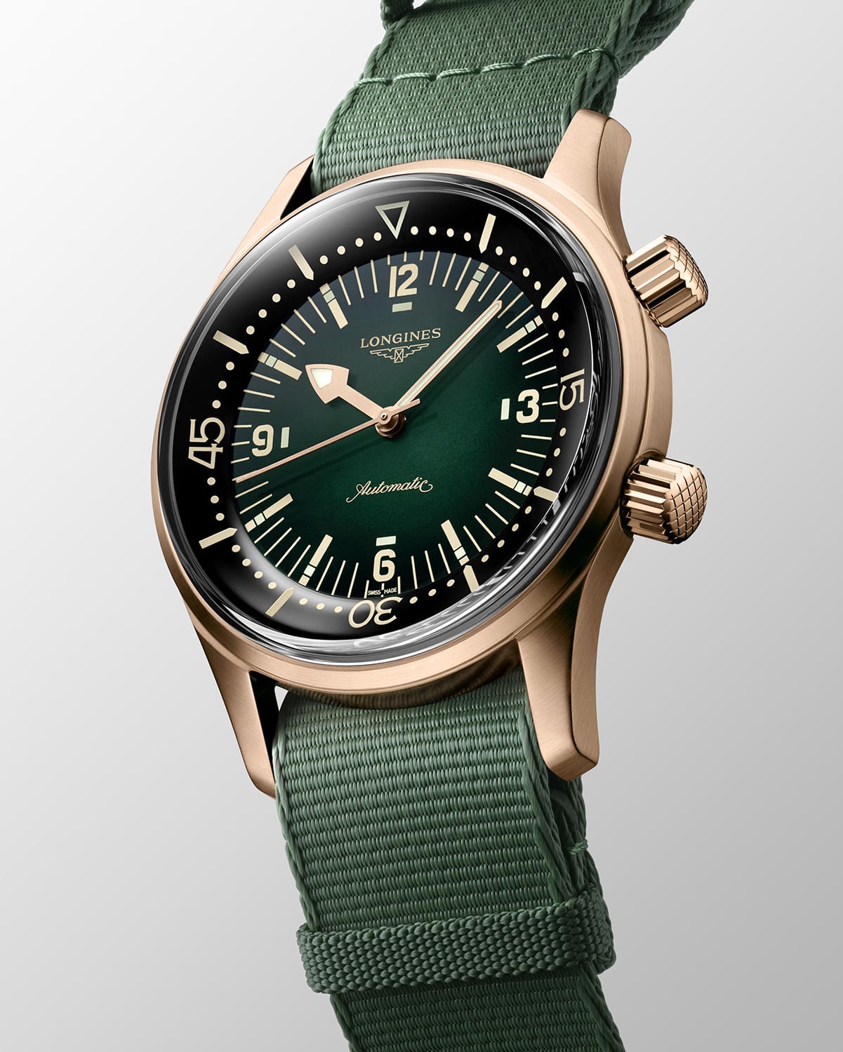 Longines Legend Diver Bronze No Date - L3.774.1.50.2 - Bilde 5