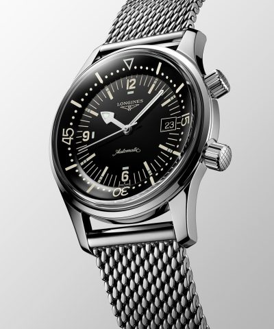 Alternative view of Longines The Legend Diver Watch 42mm - L3.774.4.50.6