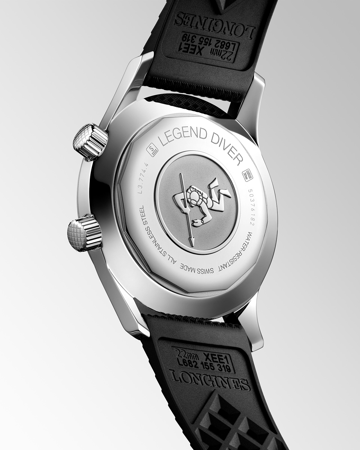 Longines Legend Diver - L3.774.4.50.9 - Bilde 3