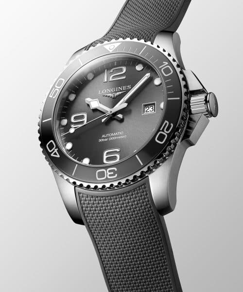 Alternative view of Longines HydroConquest Ceramic 43mm - L3.782.4.76.9