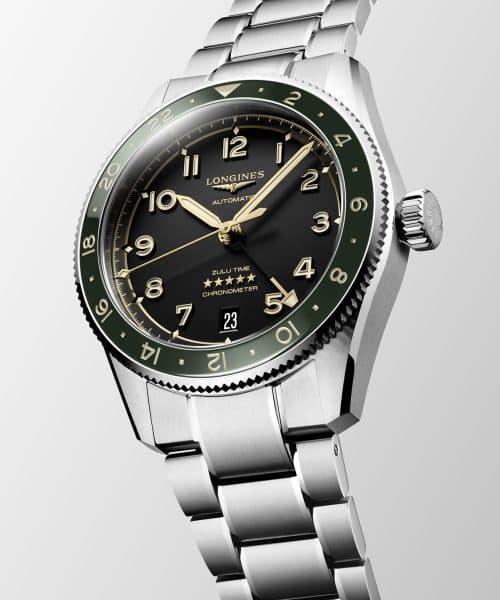 Alternative view of Longines Spririt Zulu Time GMT 39mm - L3.802.4.63.6