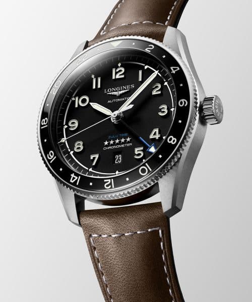 Alternative view of Longines Spirit Zulu Time GMT 42mm - L3.812.4.53.2