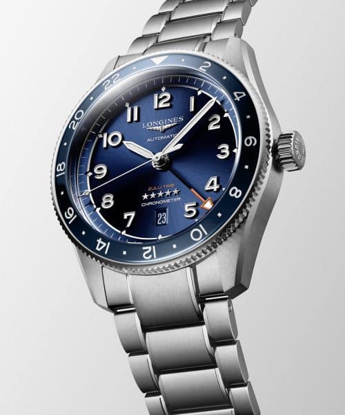 Alternative view of Longines Spirit Zulu Time GMT 42mm - L3.812.4.93.6