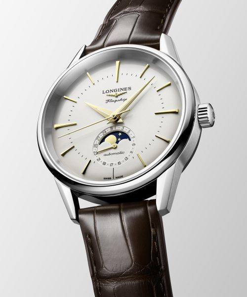 Alternative view of Longines Flagship Heritage Moon Phase - L4.815.4.78.2