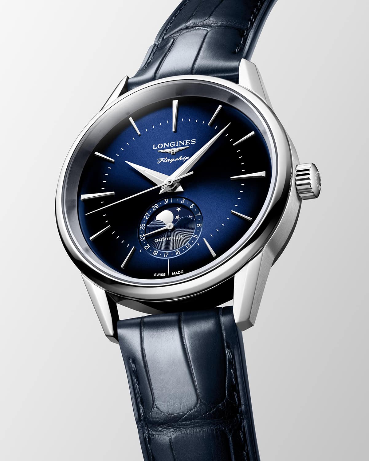 Longines Flagship Heritage Moon Phase - L4.815.4.92.2 - Bilde 2
