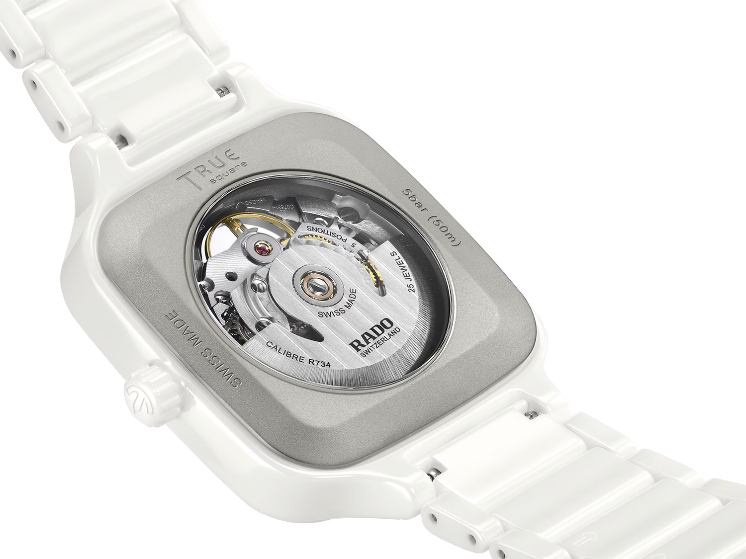 Rado True Square Automatic Open Heart - R27073712 - Bilde 4