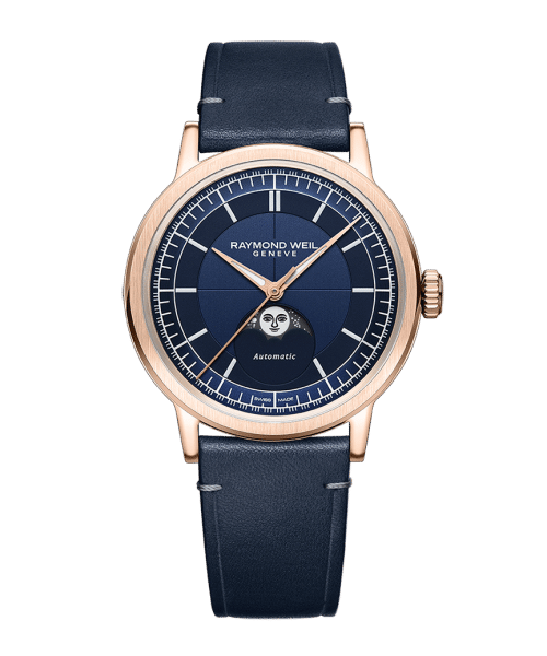 Raymond Weil Millesime Automatic Moon Phase 39.5mm - 2945-PC5-50001