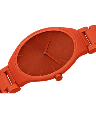 Rado True Round Thinline Les Couleurs™ Le Corbusier Powerful orange 4320S 39 mm - R27095652 - Bilde 3