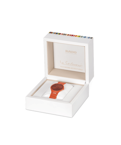 Rado True Round Thinline Les Couleurs™ Le Corbusier Powerful orange 4320S 39 mm - R27095652 - Bilde 7