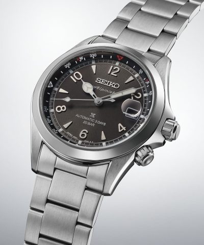 Alternative view of Seiko Prospex Alpinist ‘Summit Black’ 40mm - SPB505J1