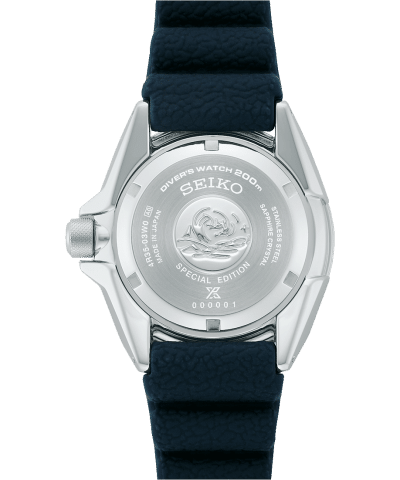 Alternative view of Seiko Prospex «Great Blue» Samurai Scuba PADI - SRPJ93K1