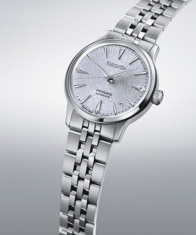 Alternative view of Seiko Presage Coctail Time ‘Frozen Skydiving’ 34mm - SRPL61J1