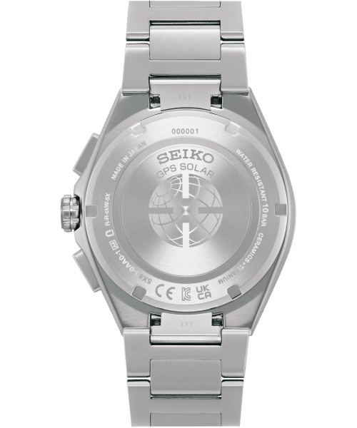 Alternative view of Seiko Astron GPS Solar Dual-Time Chronograph 5X83 - SSH151J1